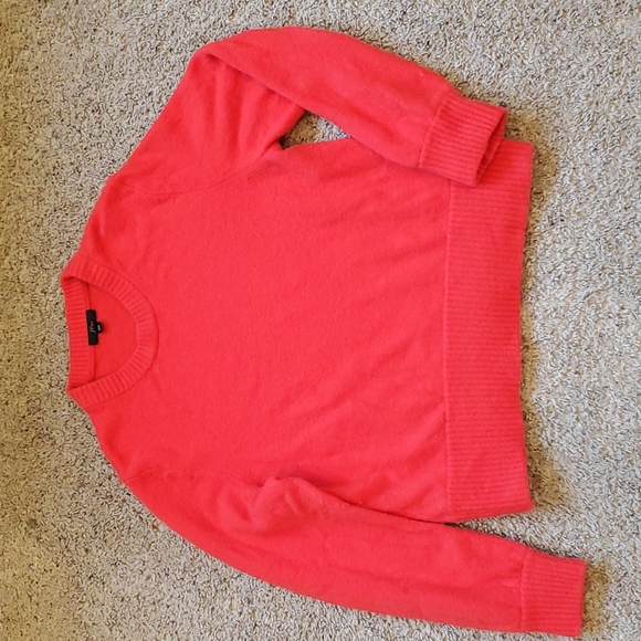 J Crew Red cozy Sweater - Picture 4 of 5